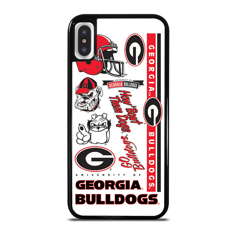 UGA GEORGIA BULLDOGS COLLAGE iPhone X / XS Case Cover