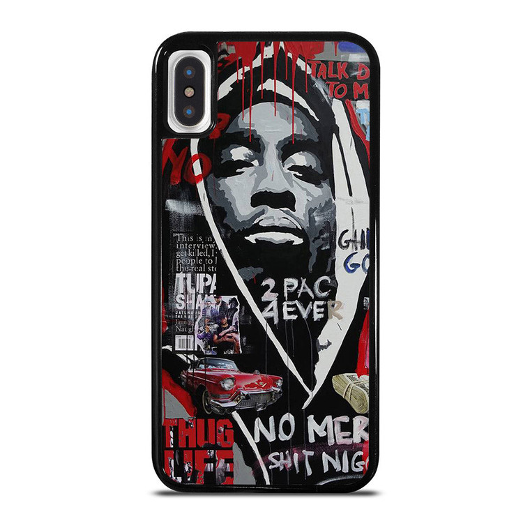 TUPAC 2PAC RAPPER 2 iPhone X / XS Case Cover