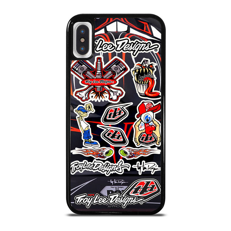 TROY LEE DESIGN COLLAGE iPhone X / XS Case Cover TROY LEE DESIGN COLLAGE iPhone X / XS Case Cover