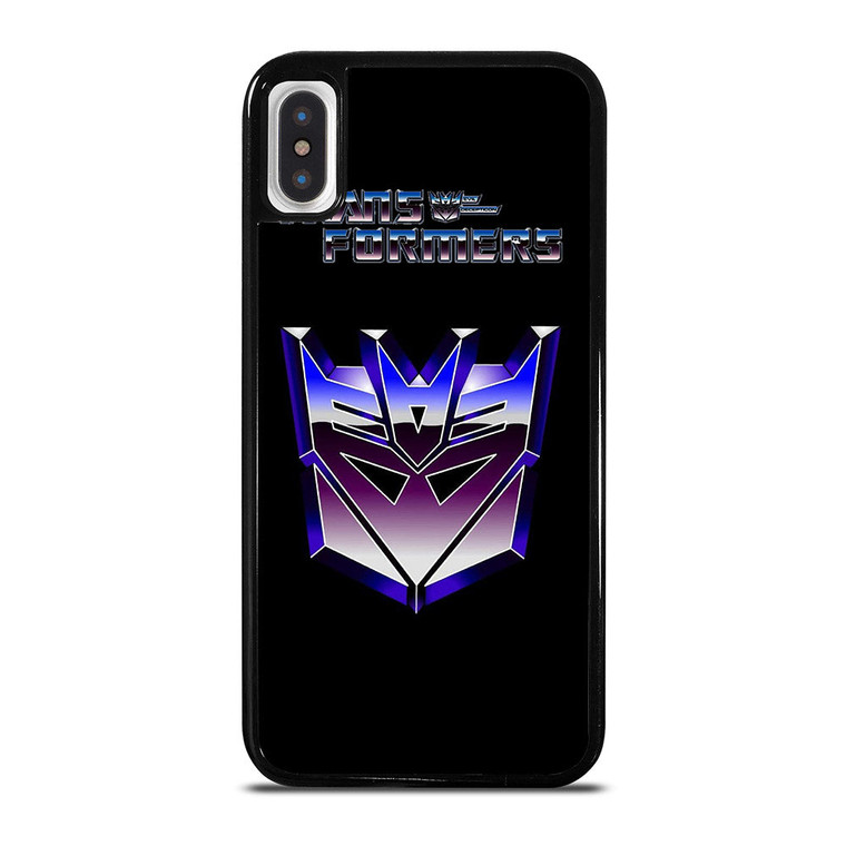 TRANSFORMERS DECEPTICONS LOGO iPhone X / XS Case Cover TRANSFORMERS DECEPTICONS LOGO iPhone X / XS Case Cover