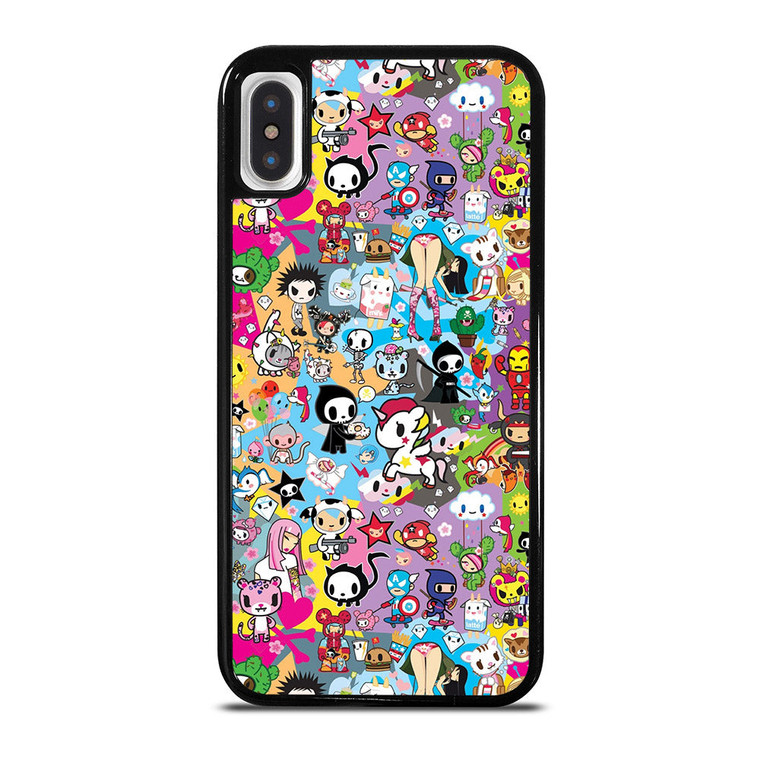TOKIDOKI UNICORNO COLLAGE iPhone X / XS Case Cover TOKIDOKI UNICORNO COLLAGE iPhone X / XS Case Cover