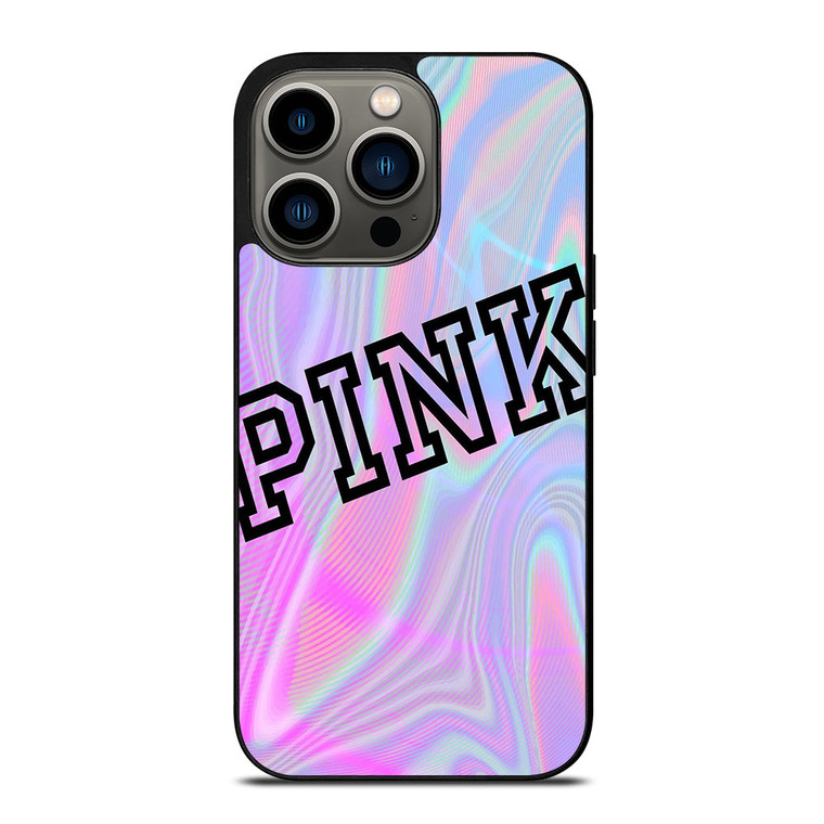 VICTORIA'S SECRET PINK COLORFULL iPhone 13 Pro Case Cover