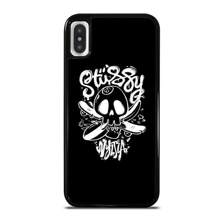 STUSSY SKULL LOGO iPhone X / XS Case Cover