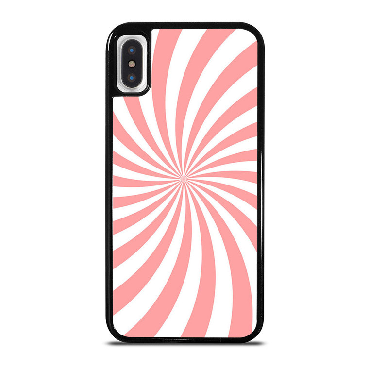 SPIRAL PINK iPhone X / XS Case Cover