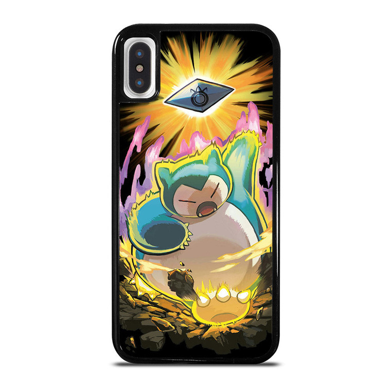 SNORLAX POKEMON ART iPhone X / XS Case Cover