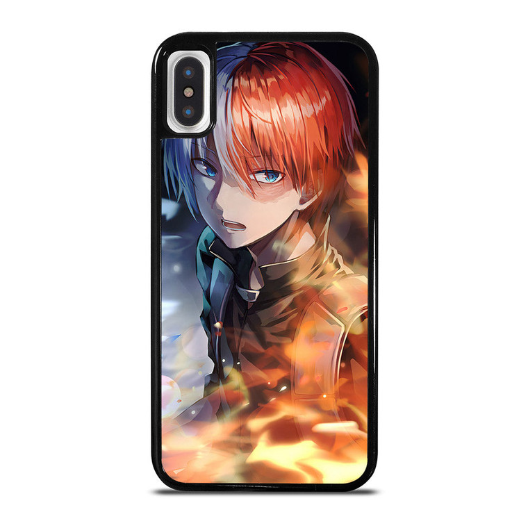 SHOTO TODOROKI FACE MY HERO ACADEMIA iPhone X / XS Case Cover