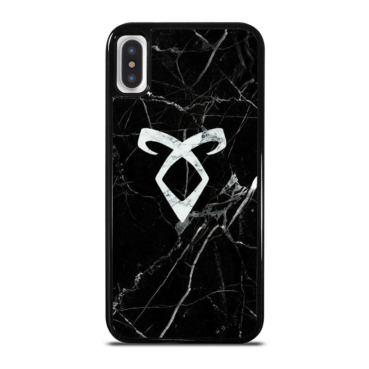 SHADOWHUNTER ANGELIC MARBLE LOGO iPhone X / XS Case Cover