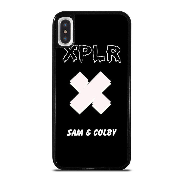 SAM AND COLBY XPLR X LOGO iPhone X / XS Case Cover