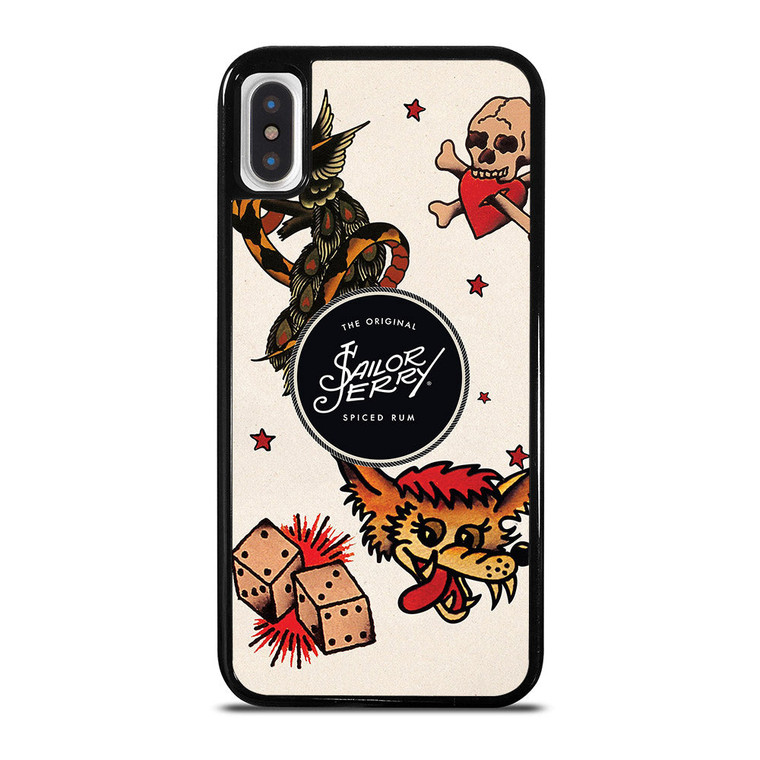 SAILOR JERRY TATTOO LOGO iPhone X / XS Case Cover