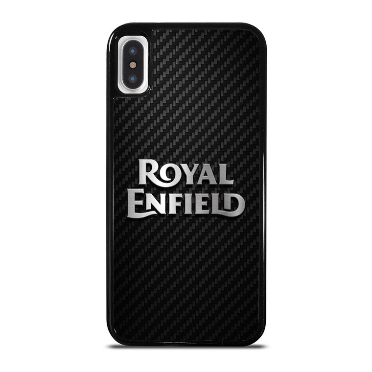 ROYAL ENFIELD CARBON LOGO iPhone X / XS Case Cover