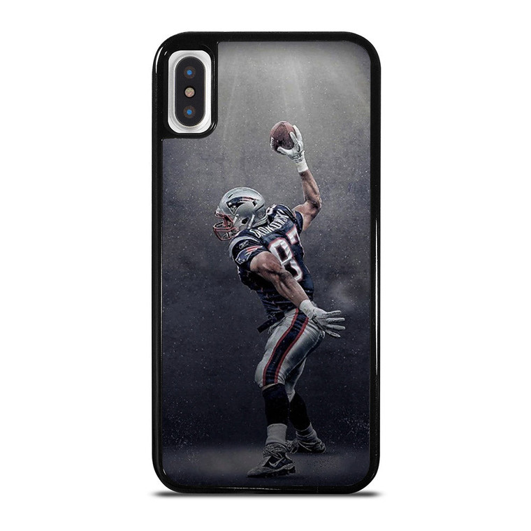 ROB GRONKOWSKI PATRIOTS TEAM iPhone X / XS Case Cover