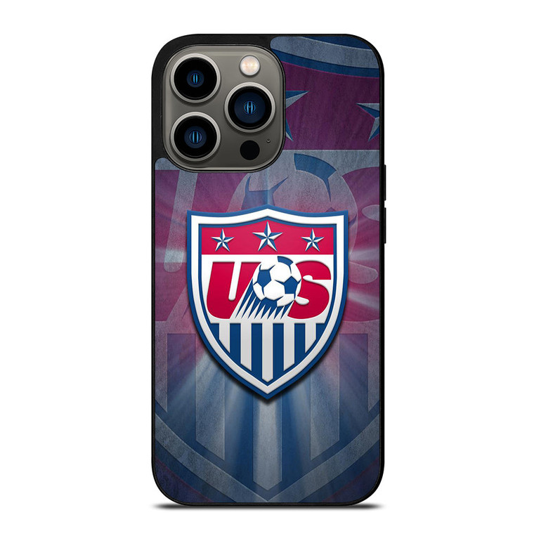 USA SOCCER TEAM LOGO iPhone 13 Pro Case Cover