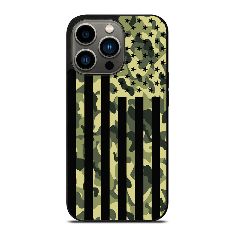 USA ARMY CAMO iPhone 13 Pro Case Cover