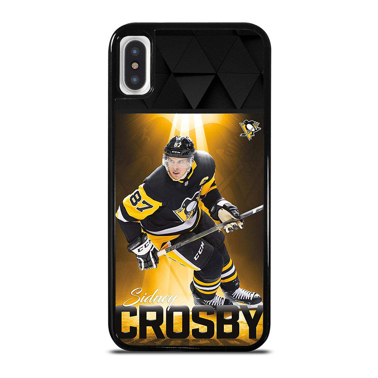 PITTSBURGH PENGUINS 87 SIDNEY CROSBY iPhone X / XS Case Cover