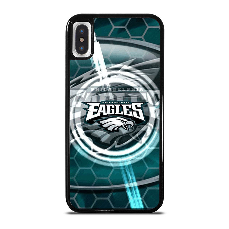 PHILADELPHIA EAGLES HEXAGON iPhone X / XS Case Cover