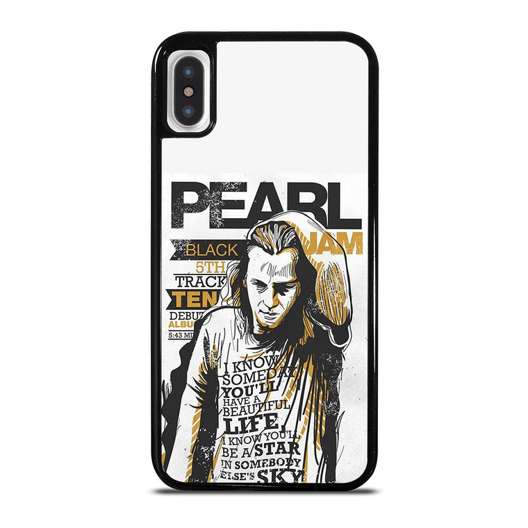PEARL JAM ROCK BAND iPhone X / XS Case Cover
