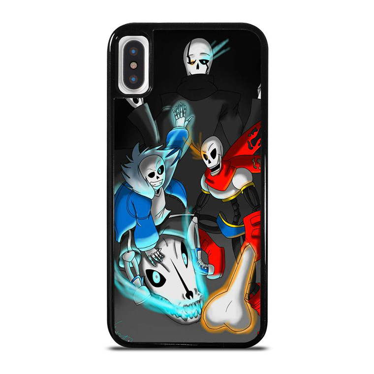 PAPYRUS AND SANS UNDERTALE CARTOON iPhone X / XS Case Cover