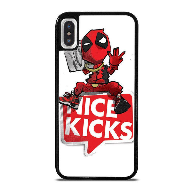 NICE KICKS SNEAKERS DEADPOOL iPhone X / XS Case Cover