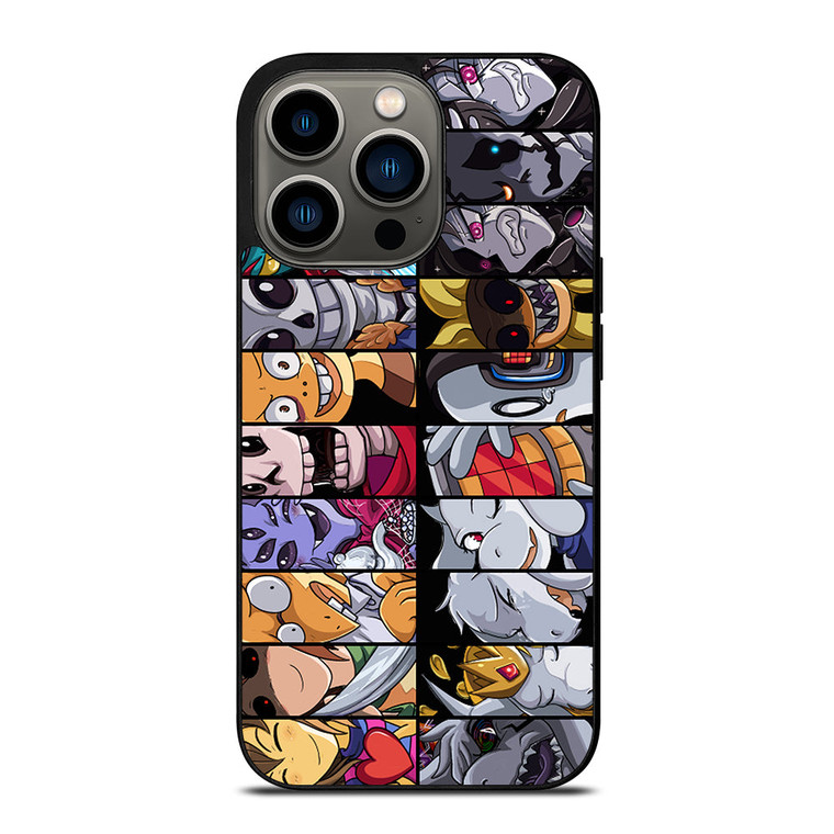 UNDERTALE BATTLE CHARACTER iPhone 13 Pro Case Cover