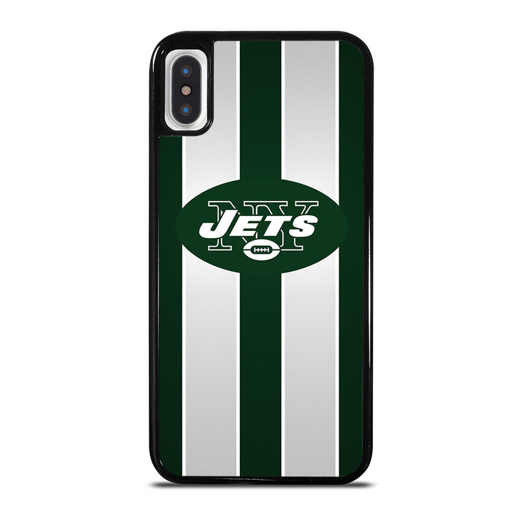 NEW YORK JETS STRIPE iPhone X / XS Case Cover