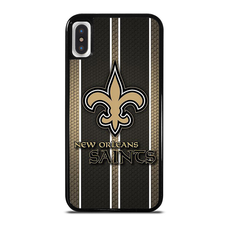 NEW ORLEANS SAINTS STRIPE iPhone X / XS Case Cover