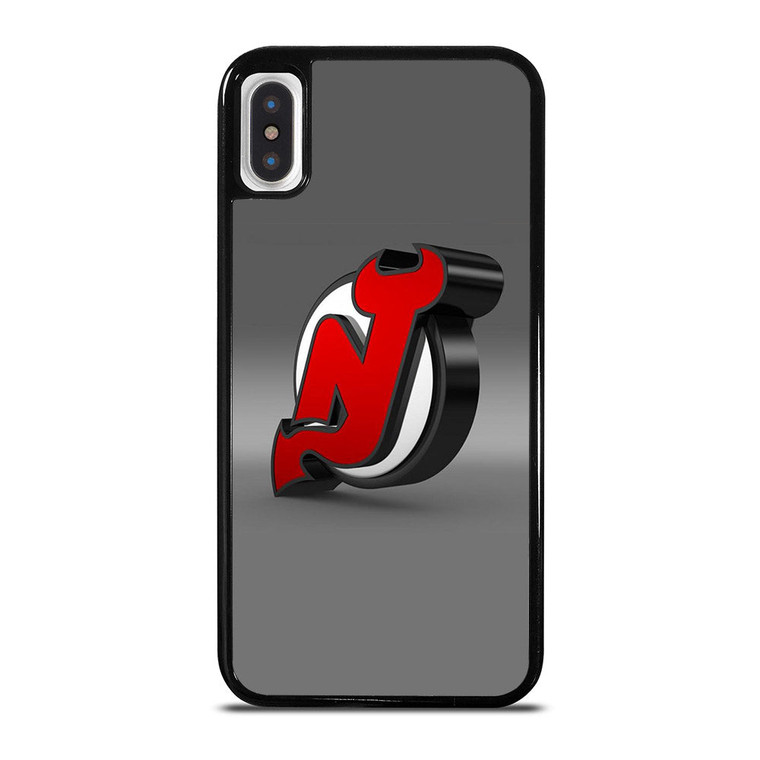 NEW JERSEY DEVILS EMBLEM iPhone X / XS Case Cover