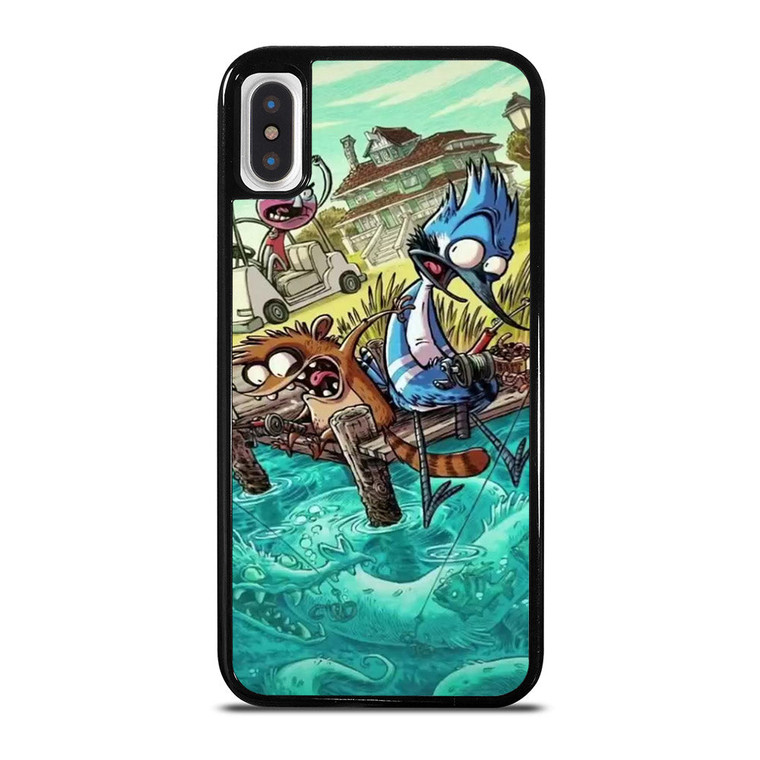 MORDECAI RIGBY CARTOON SERIES iPhone X / XS Case Cover