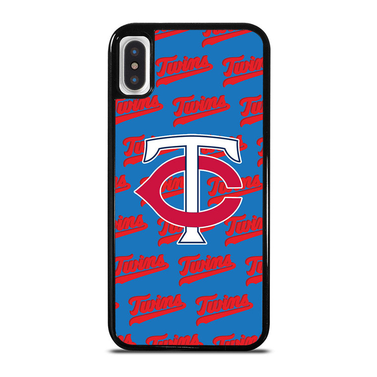 MINNESOTA TWINS MLB LOGO iPhone X / XS Case Cover