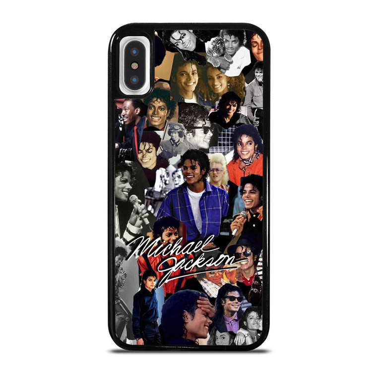 MICHAEL JACKSON COLLAGE iPhone X / XS Case Cover