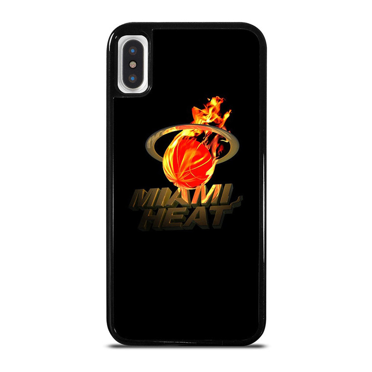 MIAMI HEAT FIRE LOGO iPhone X / XS Case Cover