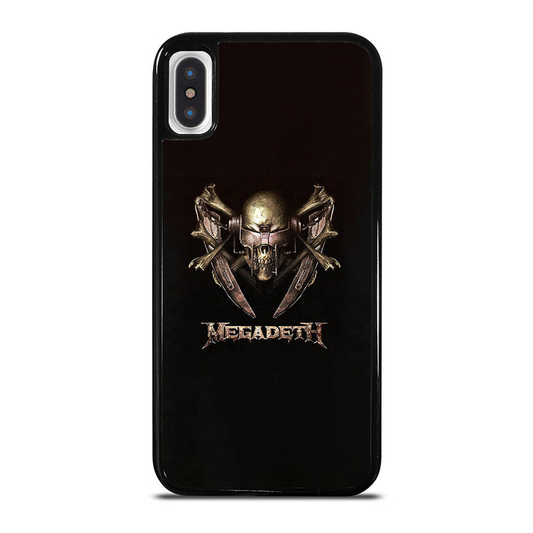 MEGADETH SKULL LOGO iPhone X / XS Case Cover
