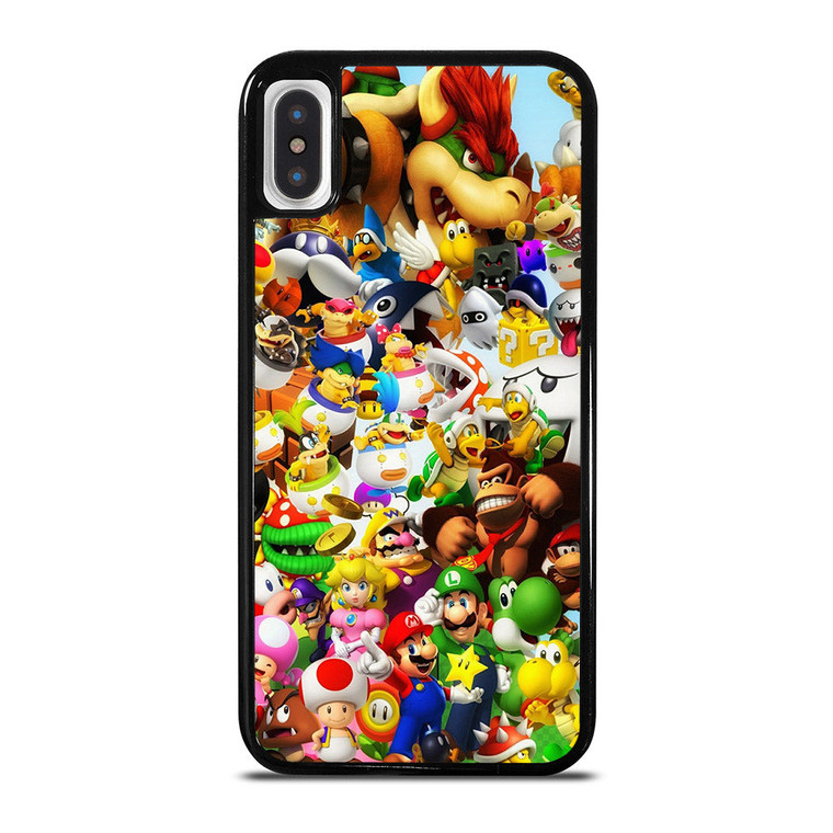 MARIO BROS ALL CHARACTER iPhone X / XS Case Cover