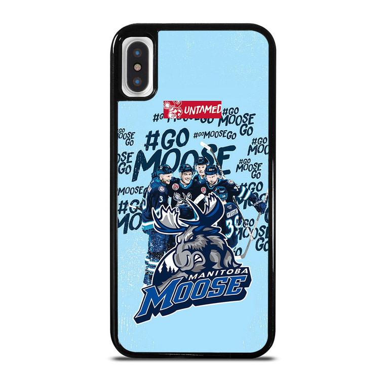 MANITOBA MOOSE HOCKEY TEAM iPhone X / XS Case Cover