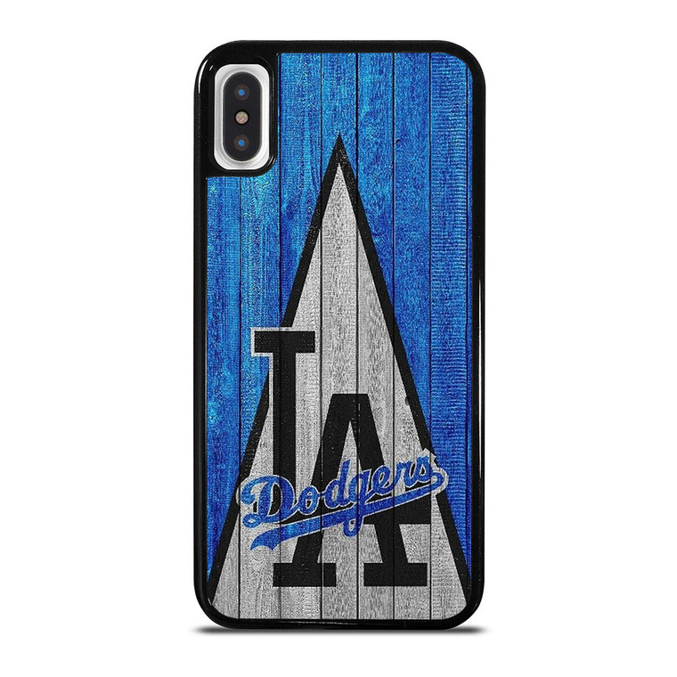 LOS ANGELES DODGERS WOODEN iPhone X / XS Case Cover