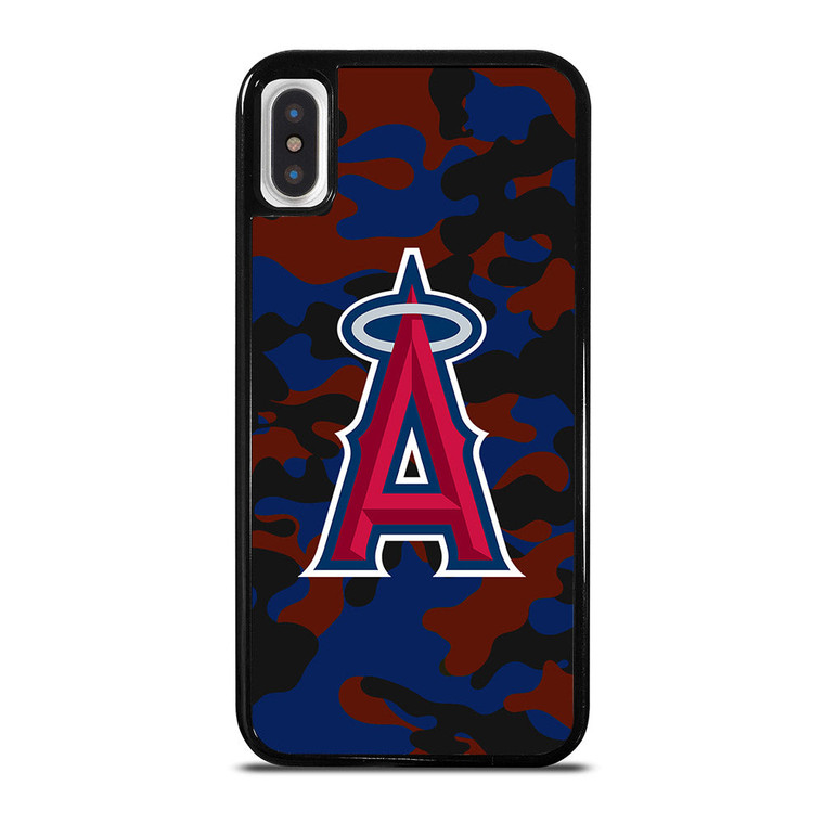 LOS ANGELES ANGELS CAMO LOGO iPhone X / XS Case Cover