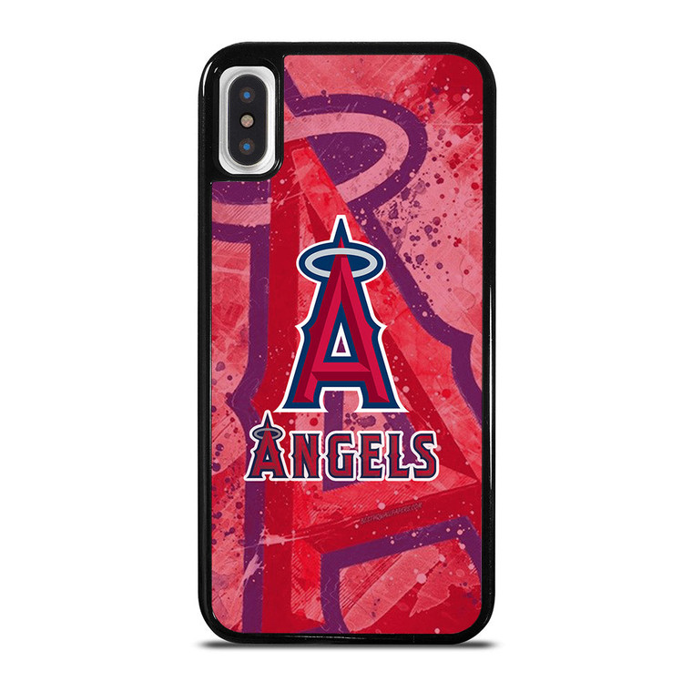 LOS ANGELES ANGELS ART LOGO iPhone X / XS Case Cover