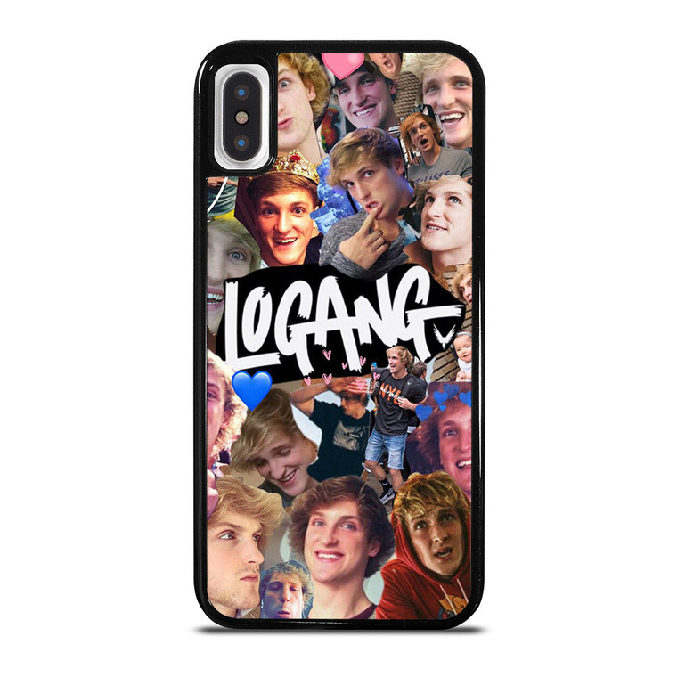 LOGAN PAUL COLLAGE iPhone X / XS Case Cover