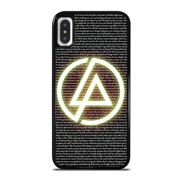 LINKIN PARK 4 iPhone X / XS Case Cover