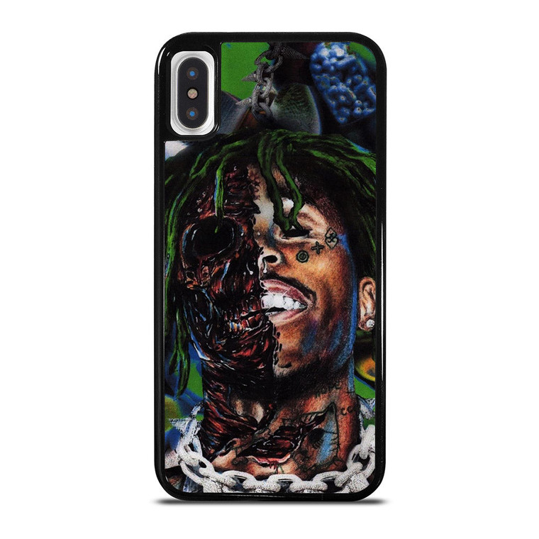 LIL UZI VERT SKULL iPhone X / XS Case Cover