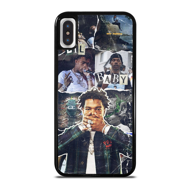 LIL BABY RAPPER COLLAGE iPhone X / XS Case Cover