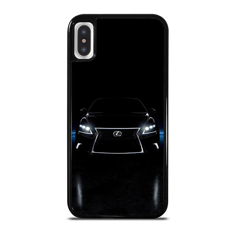 LEXUS BLACK CAR iPhone X / XS Case Cover