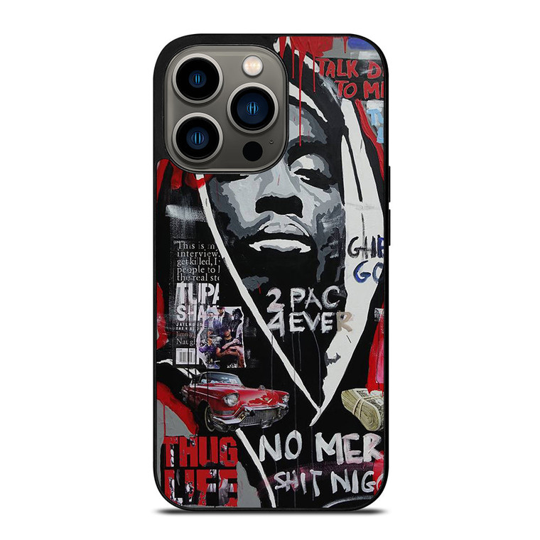 TUPAC 2PAC RAPPER 2 iPhone 13 Pro Case Cover