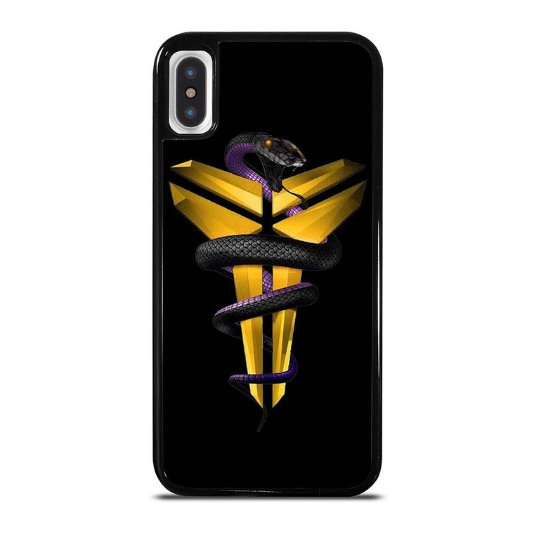 KOBE BRYANT BLACK MAMBA iPhone X / XS Case Cover