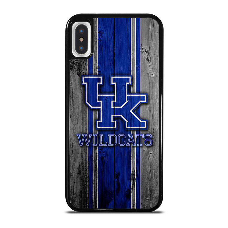 KENTUCKY WILDCATS WOODEN iPhone X / XS Case Cover