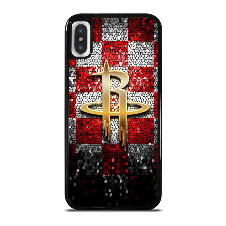 HOUSTON ROCKETS GOLD LOGO iPhone X / XS Case Cover