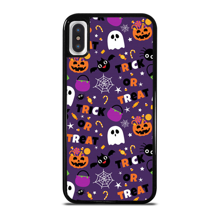 HALLOWEEN WITCH PUMPKIN PATTERN 2 iPhone X / XS Case Cover
