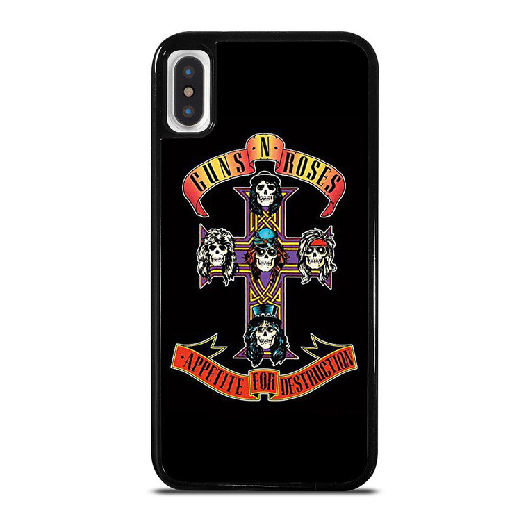 GUNS N' ROSES APPETITE LOGO iPhone X / XS Case Cover