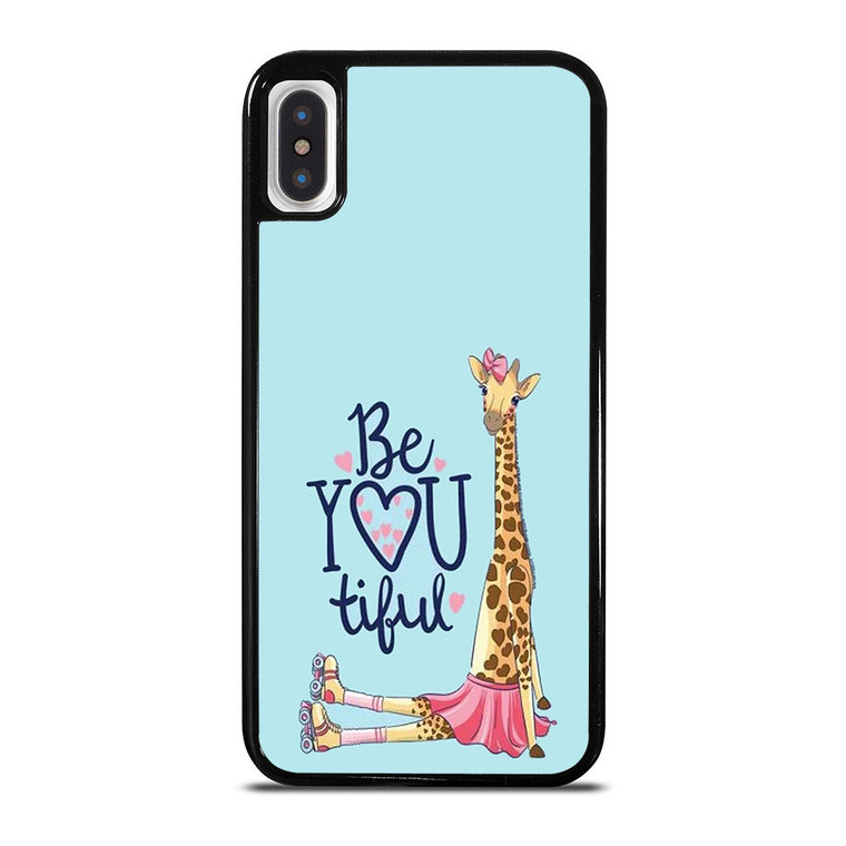 GIRAFFE BEYOUTIFUL iPhone X / XS Case Cover