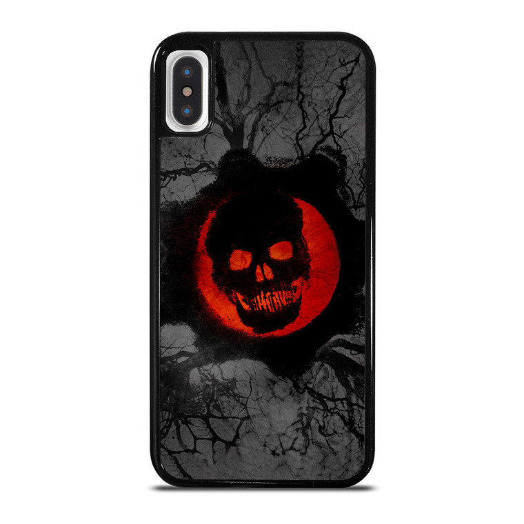 GEARS OF WAR SKULL LOGO iPhone X / XS Case Cover