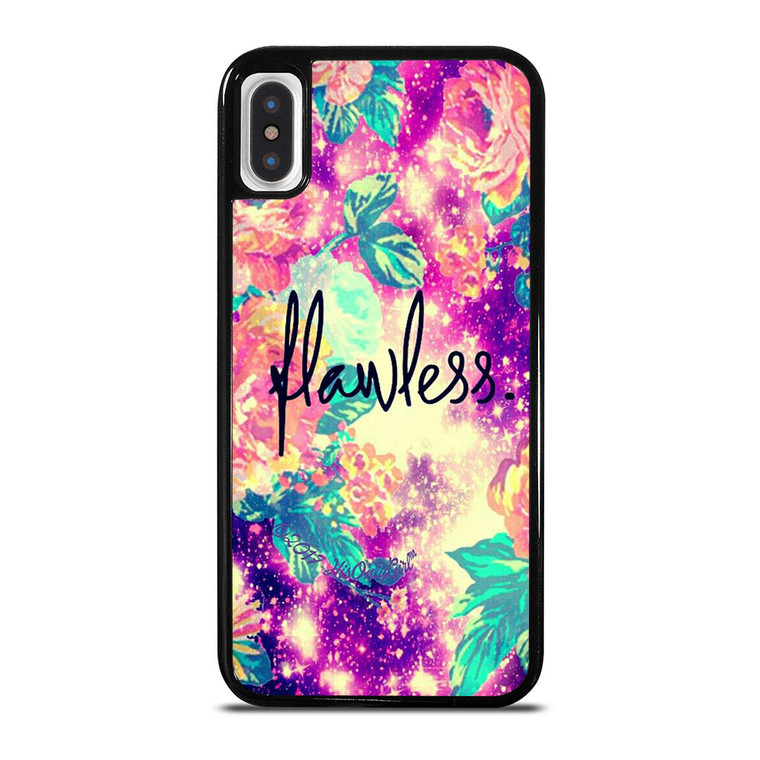 FLAWLESS FLORAL iPhone X / XS Case Cover